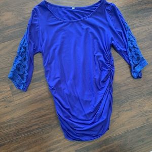 Pink Blush Maternity top